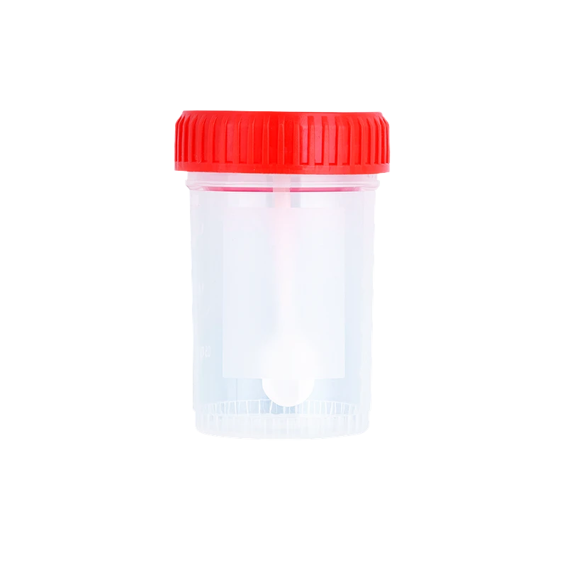 Poly Pots Stool Specimen Containers with Spoon
